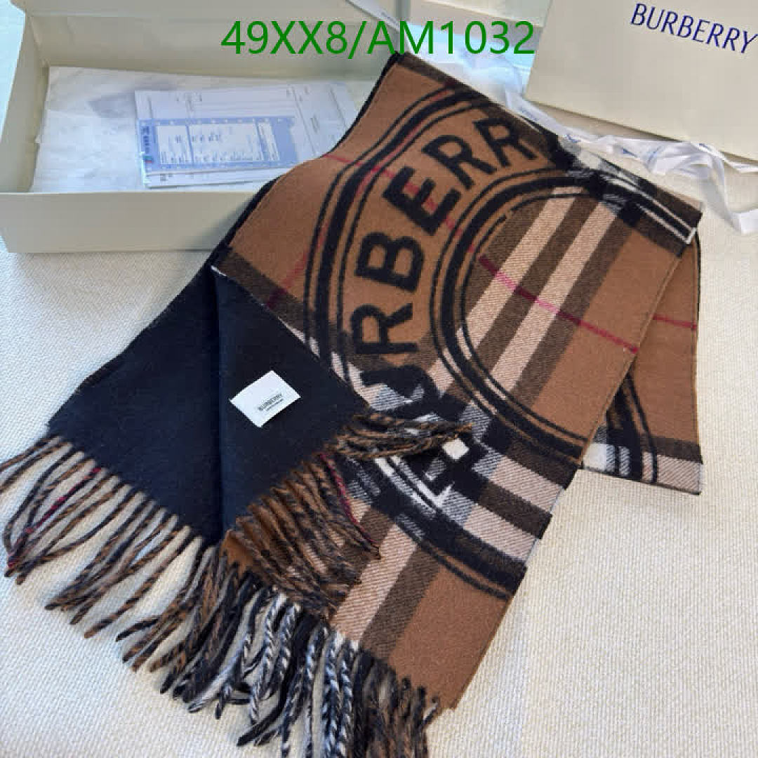 Burberry-Scarves Code: AM1032 $: 49USD