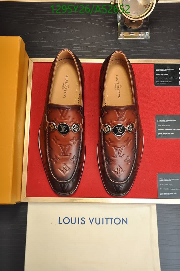LV-Men shoes Code: AS2652 $: 129USD