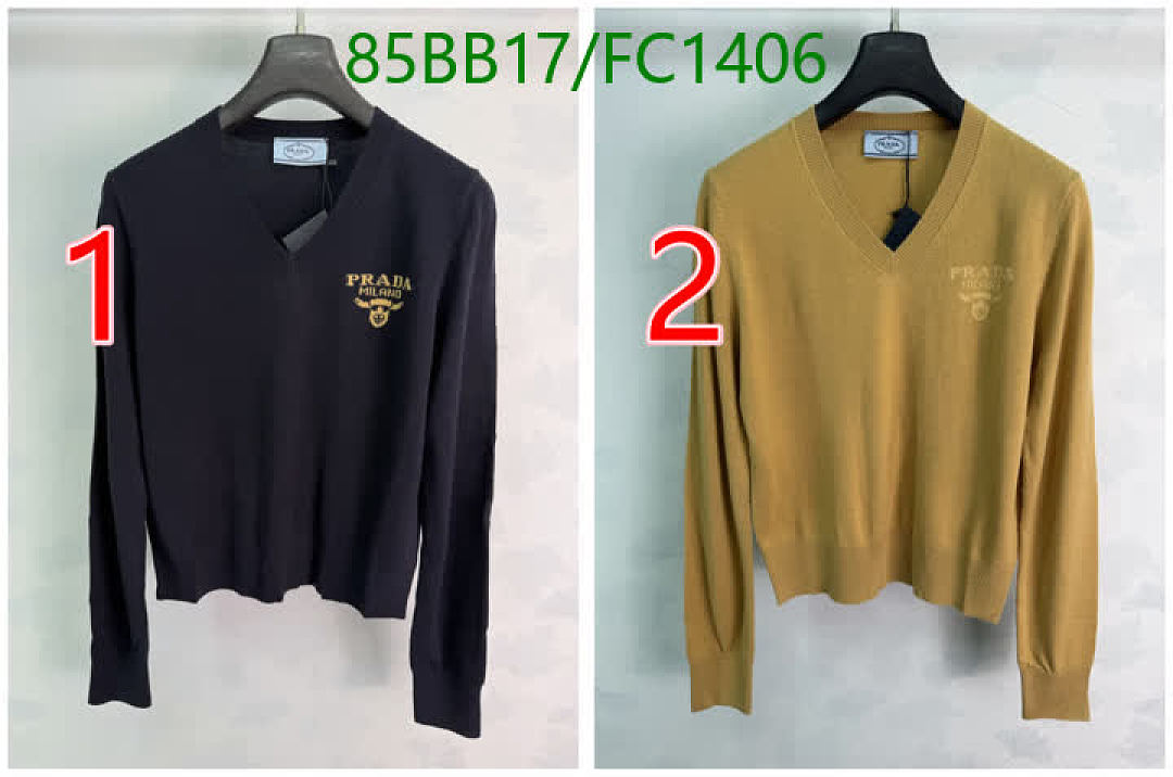 Prada-Clothing Code: FC1406 $: 85USD