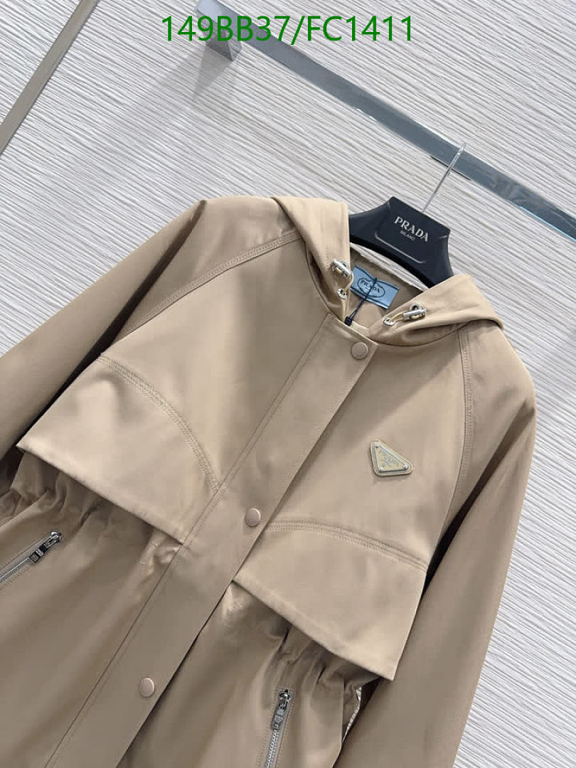 Prada-Clothing Code: FC1411 $: 149USD