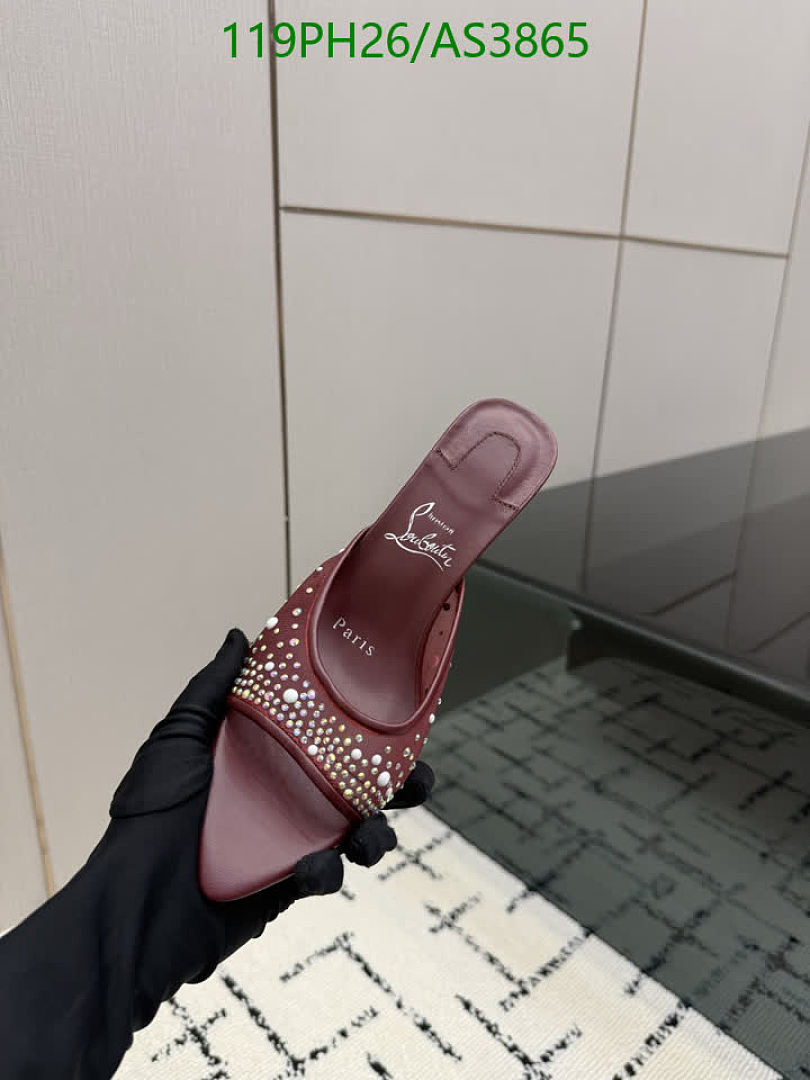Christian Louboutin-Women Shoes Code: AS3865 $: 119USD