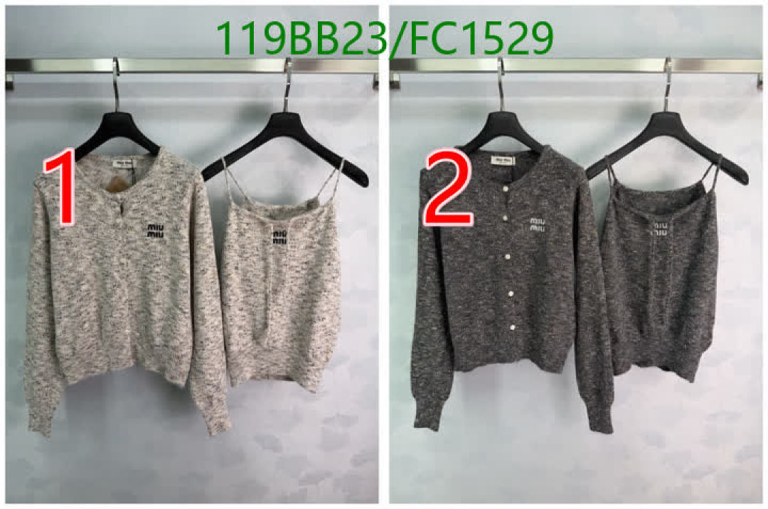 Miu Miu-Clothing Code: FC1529 $: 119USD