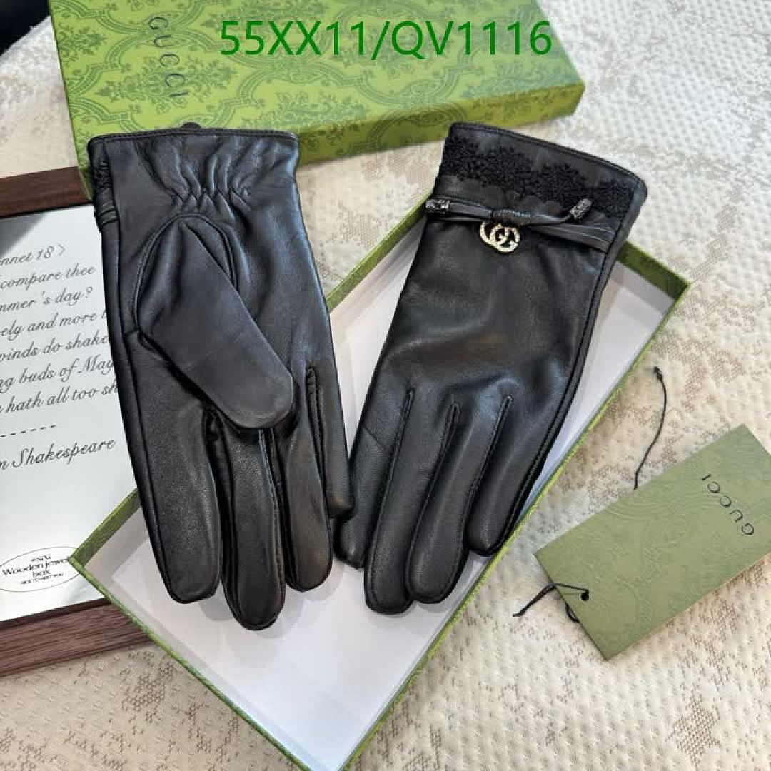 Gucci-Gloves Code: QV1116 $: 55USD