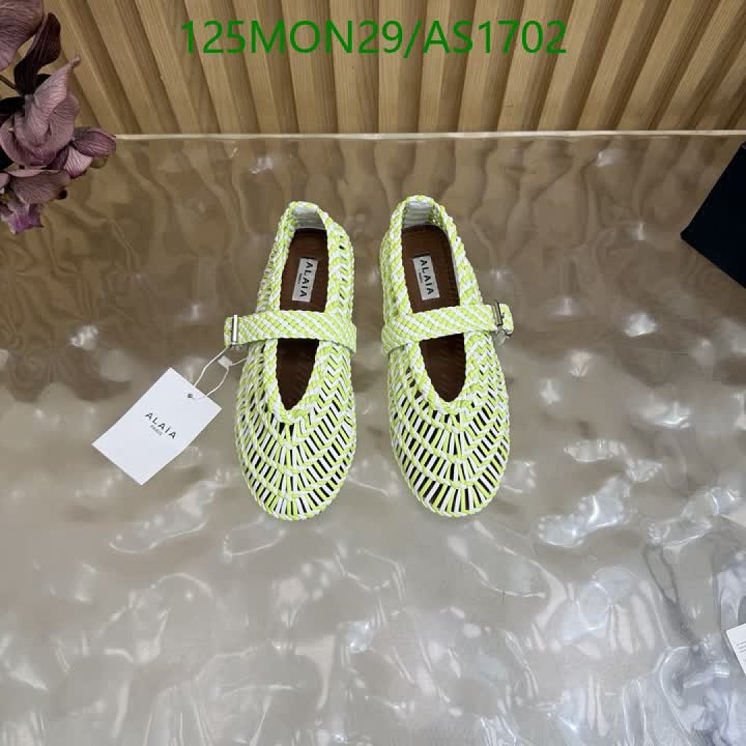 Alaia-Women Shoes Code: AS1702 $: 125USD