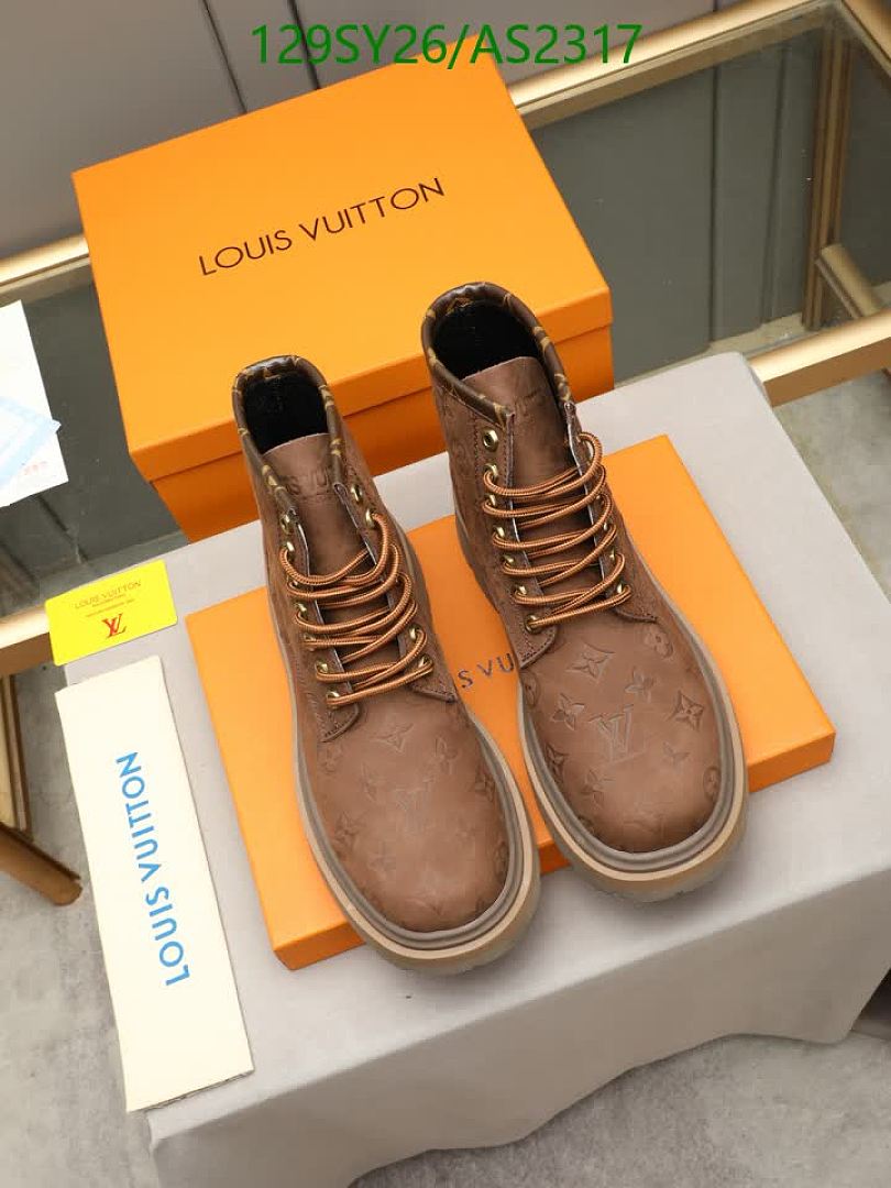 LV-Men shoes Code: AS2317 $: 129USD