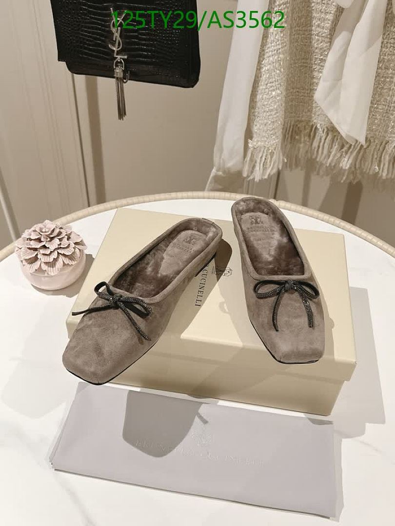 Brunello Cucinelli-Women Shoes Code: AS3562 $: 125USD