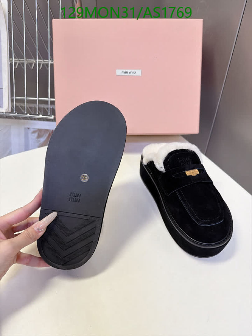 Miu Miu-Women Shoes Code: AS1769 $: 129USD