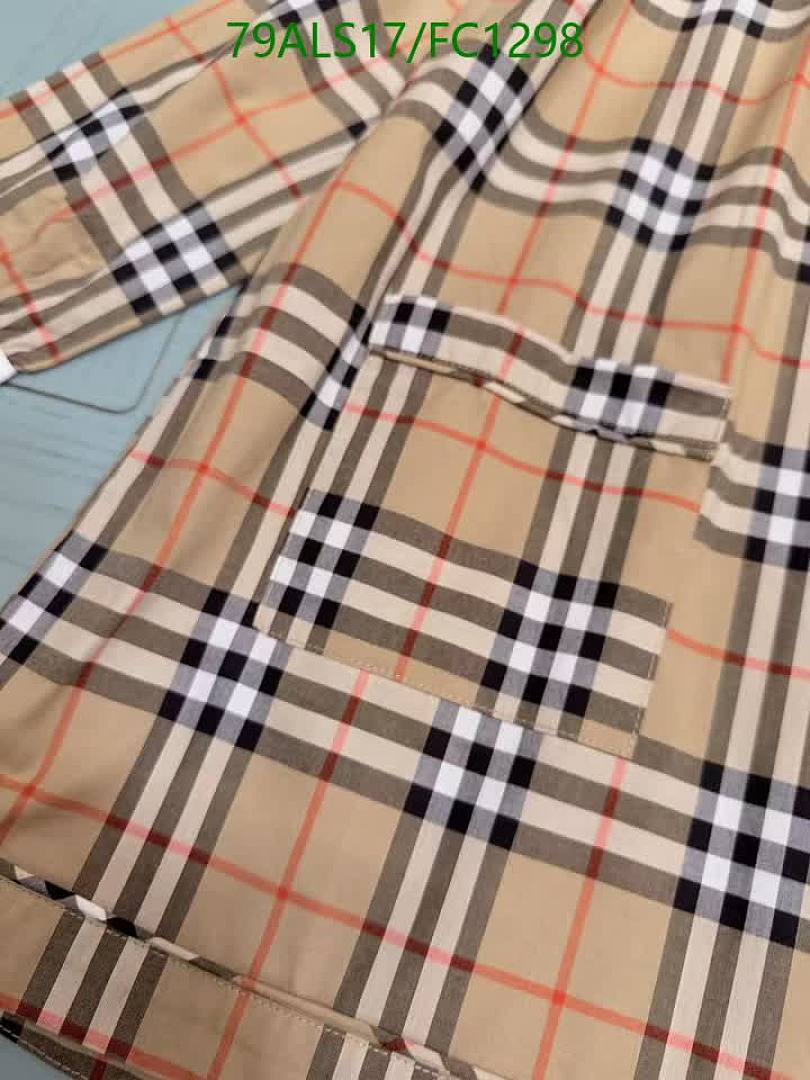 Burberry-Clothing（Kids） Code: FC1298 $: 79USD