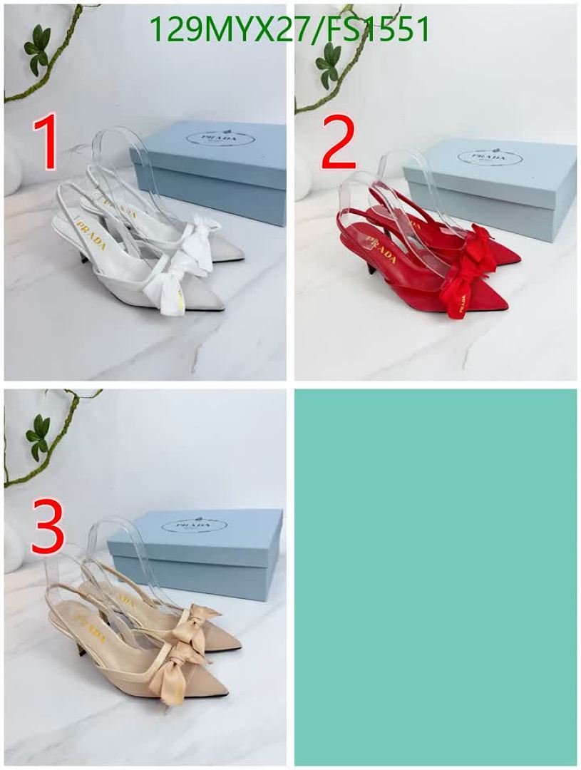 Prada-Women Shoes Code: FS1551 $: 129USD