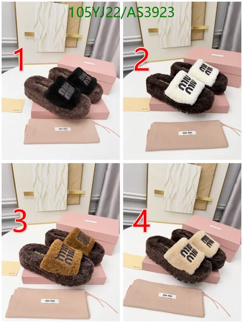 Miu Miu-Women Shoes Code: AS3923 $: 105USD