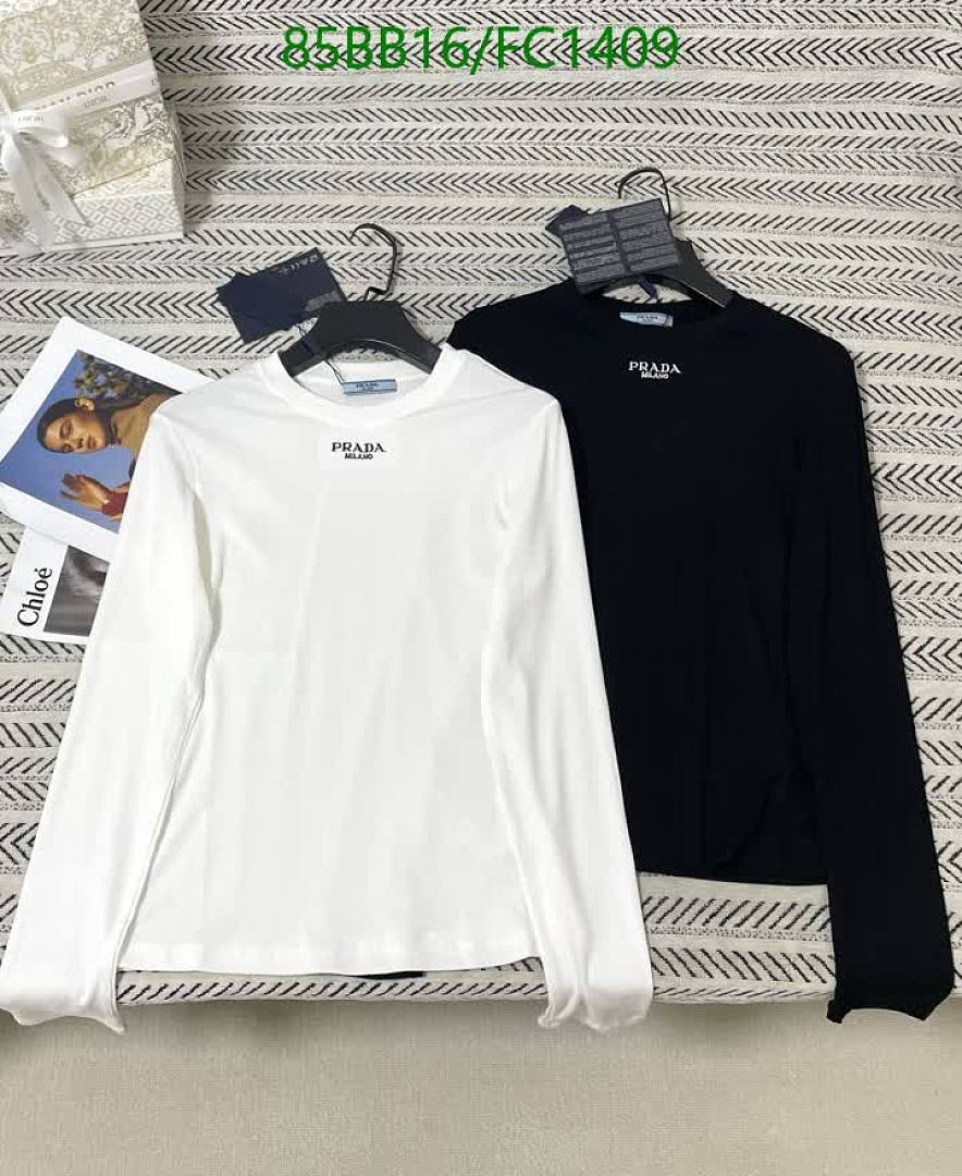 Prada-Clothing Code: FC1409 $: 85USD