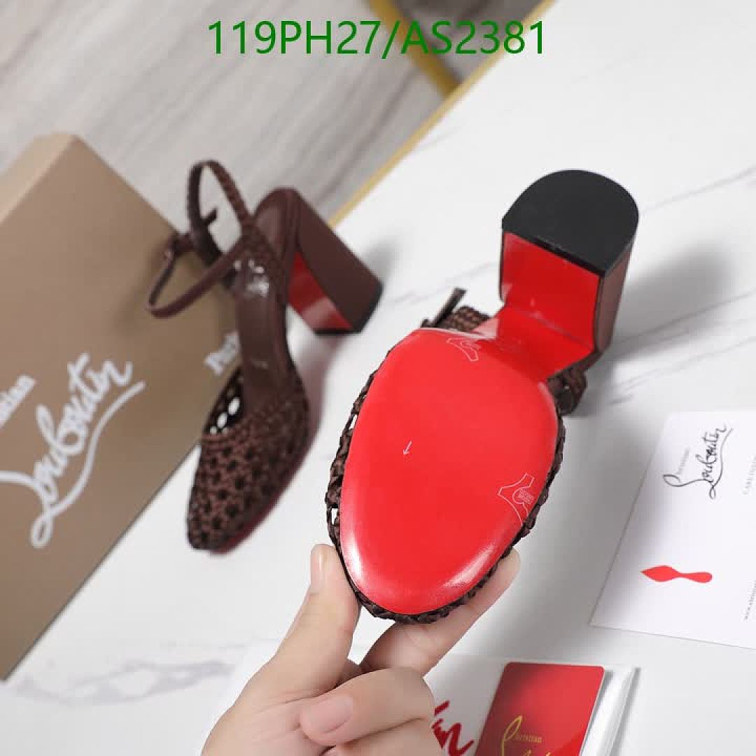 Christian Louboutin-Women Shoes Code: AS2381 $: 119USD