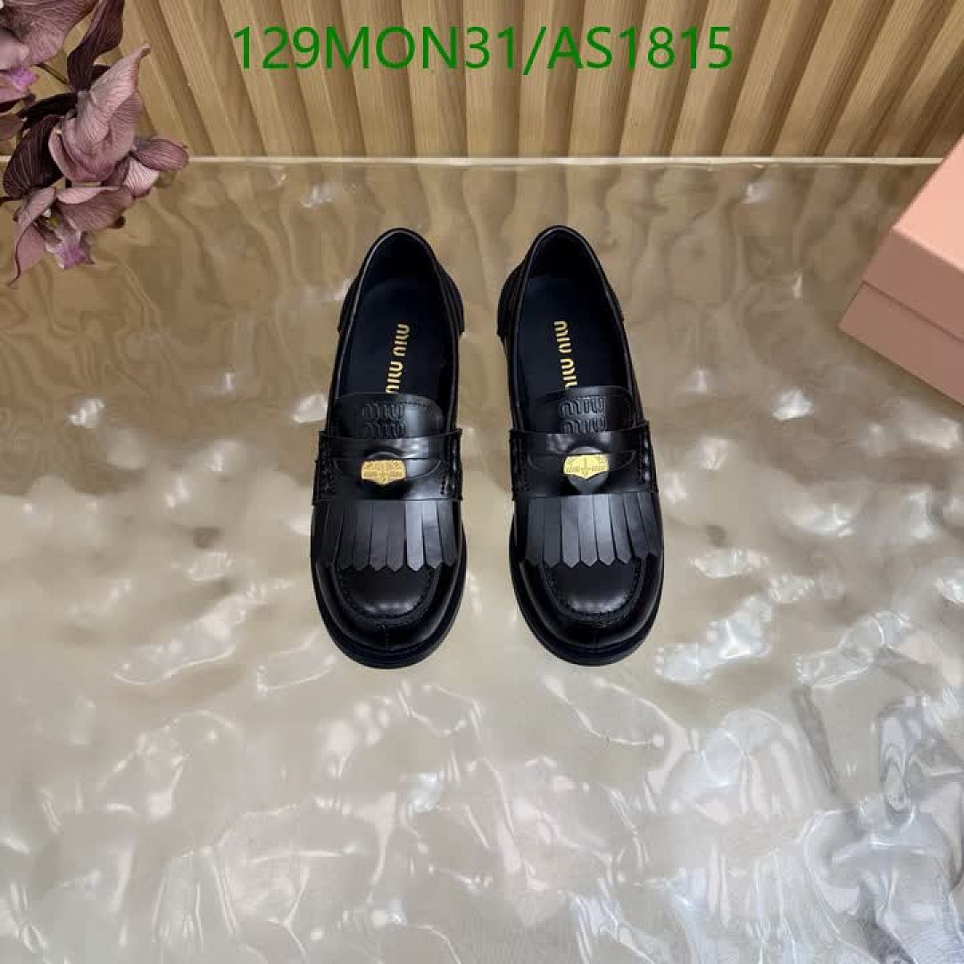 Miu Miu-Women Shoes Code: AS1815 $: 129USD