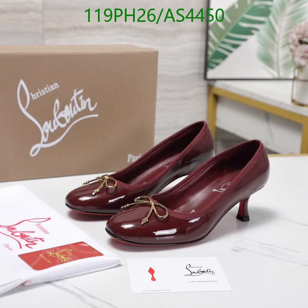 Christian Louboutin-Women Shoes Code: AS4450 $: 119USD