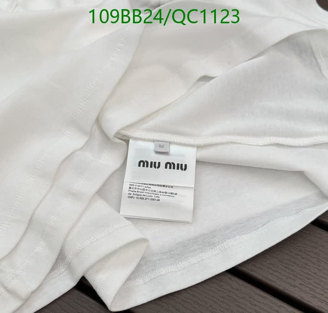 Miu Miu-Clothing Code: QC1123 $: 109USD