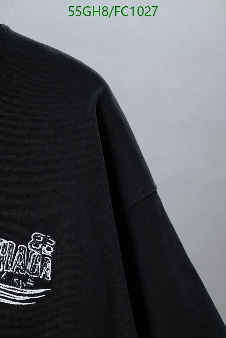 Balenciaga-Clothing Code: FC1027 $: 55USD