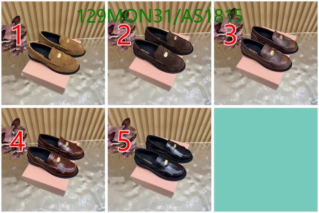 Miu Miu-Women Shoes Code: AS1815 $: 129USD