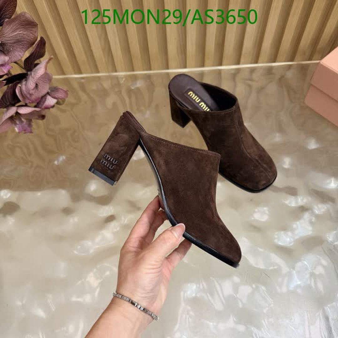 Miu Miu-Women Shoes Code: AS3650 $: 125USD
