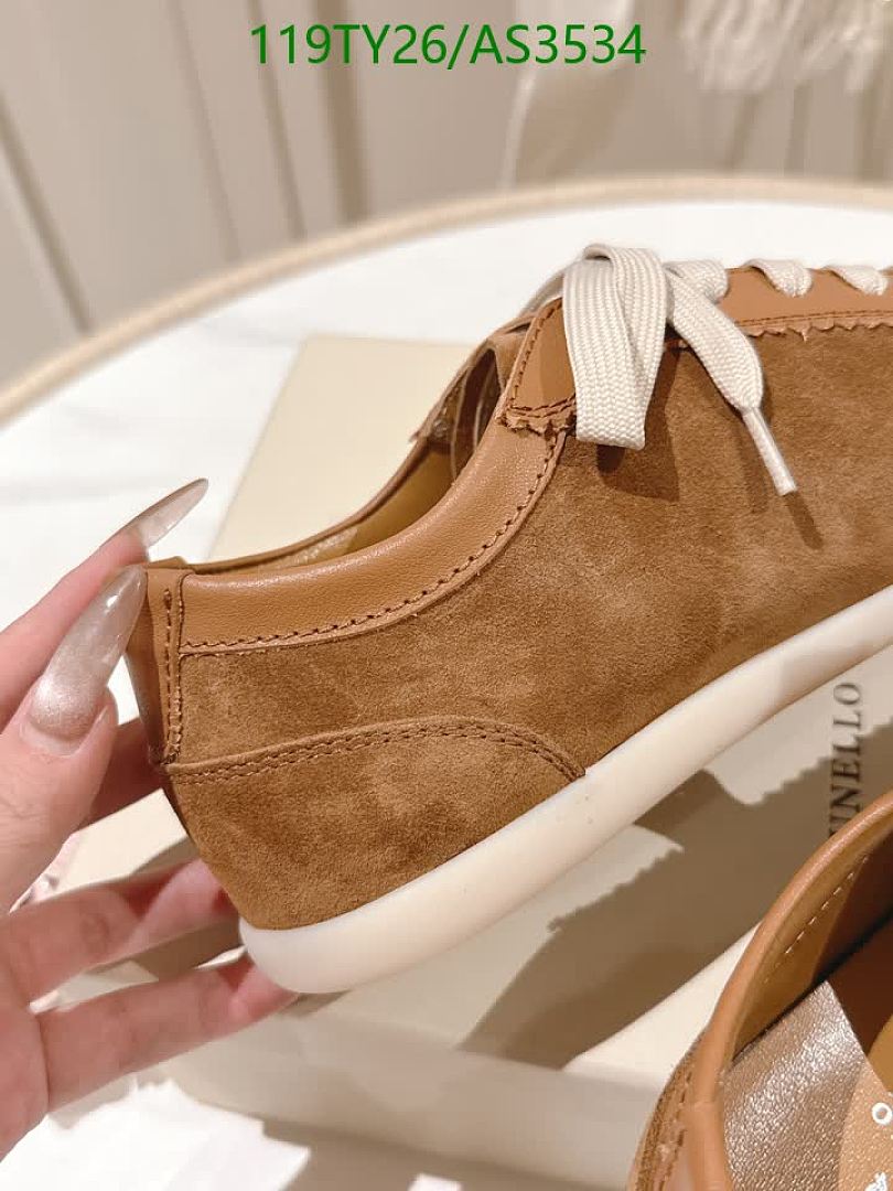 Brunello Cucinelli-Women Shoes Code: AS3534 $: 119USD