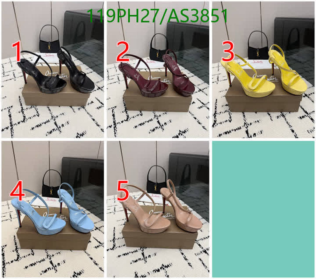 Christian Louboutin-Women Shoes Code: AS3851 $: 119USD