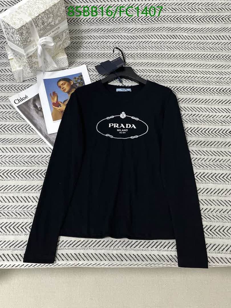 Prada-Clothing Code: FC1407 $: 85USD