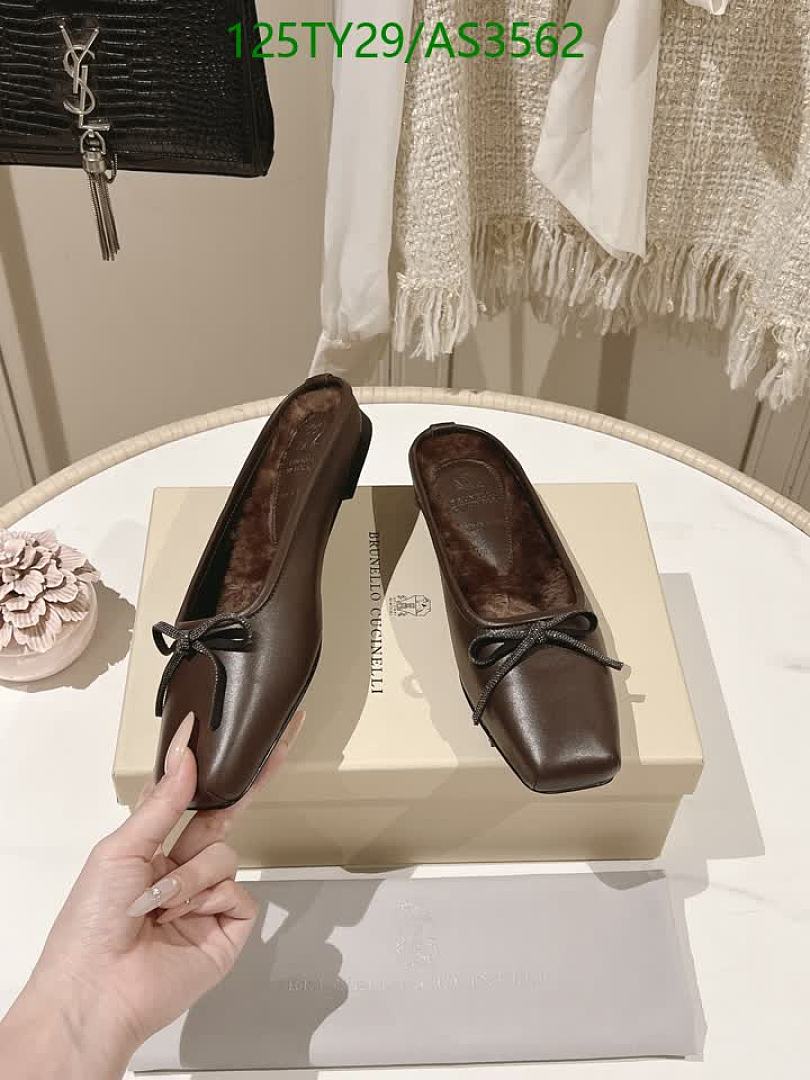 Brunello Cucinelli-Women Shoes Code: AS3562 $: 125USD