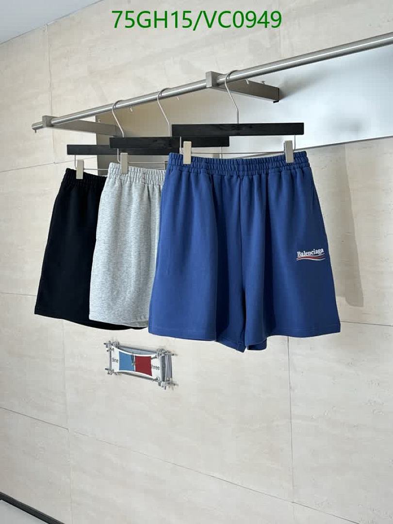 Balenciaga-Clothing Code: VC0949 $: 75USD