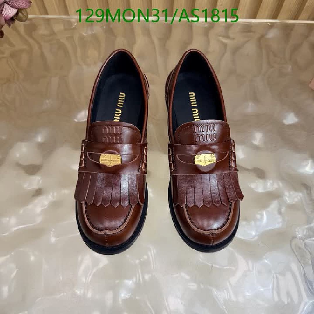 Miu Miu-Women Shoes Code: AS1815 $: 129USD