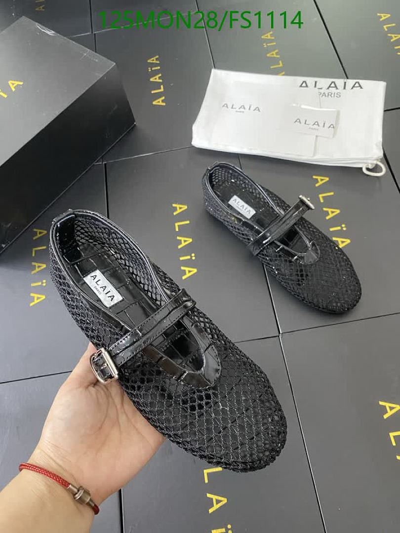 Alaia-Women Shoes Code: FS1114 $: 125USD