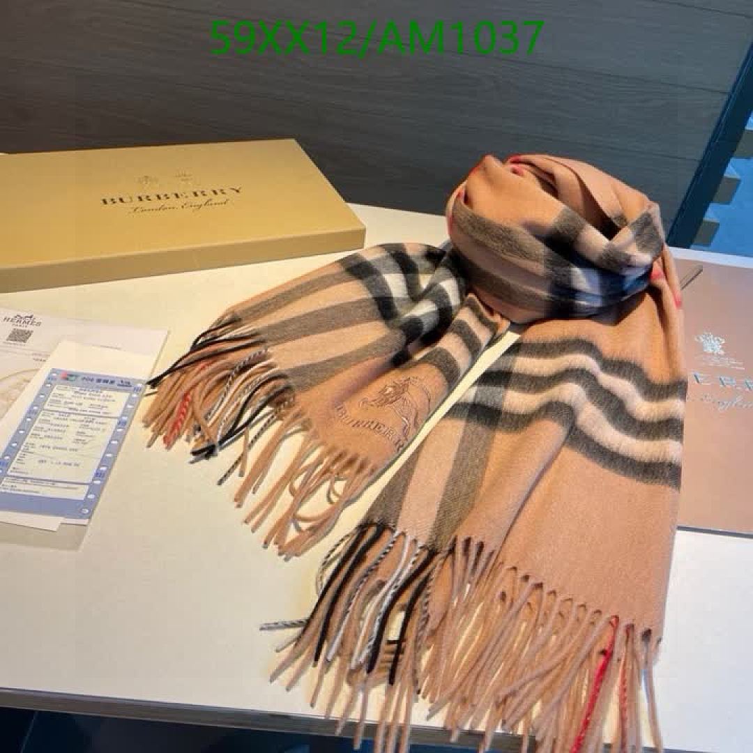 Burberry-Scarves Code: AM1037 $: 59USD