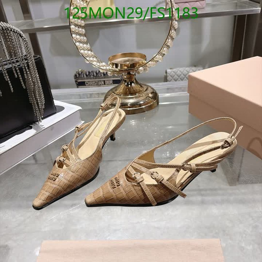 Miu Miu-Women Shoes Code: FS1183 $: 125USD