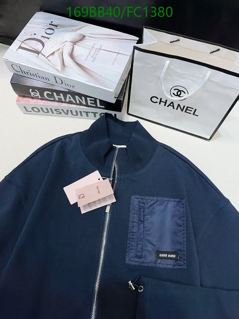 Miu Miu-Clothing Code: FC1380 $: 169USD