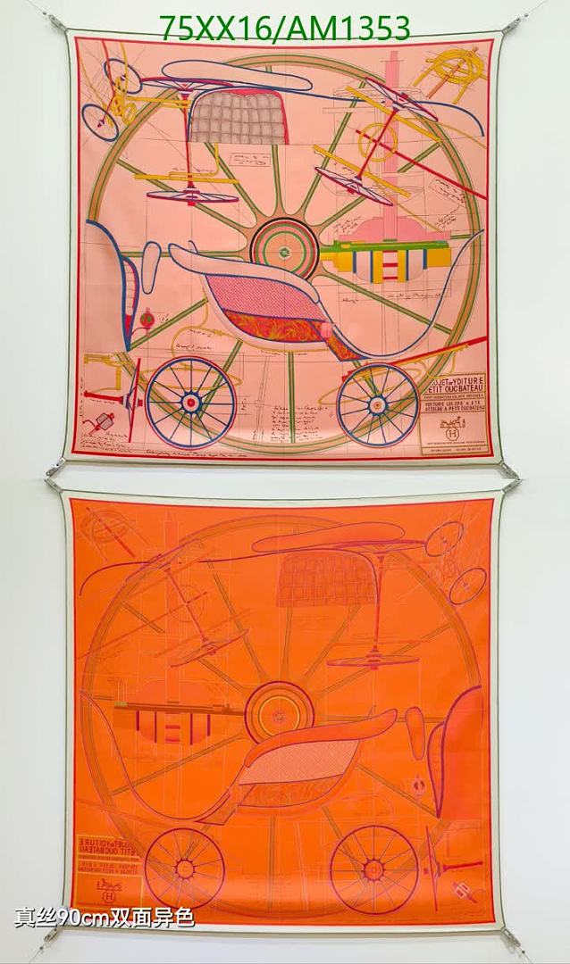 Hermes-Scarves Code: AM1353 $: 75USD