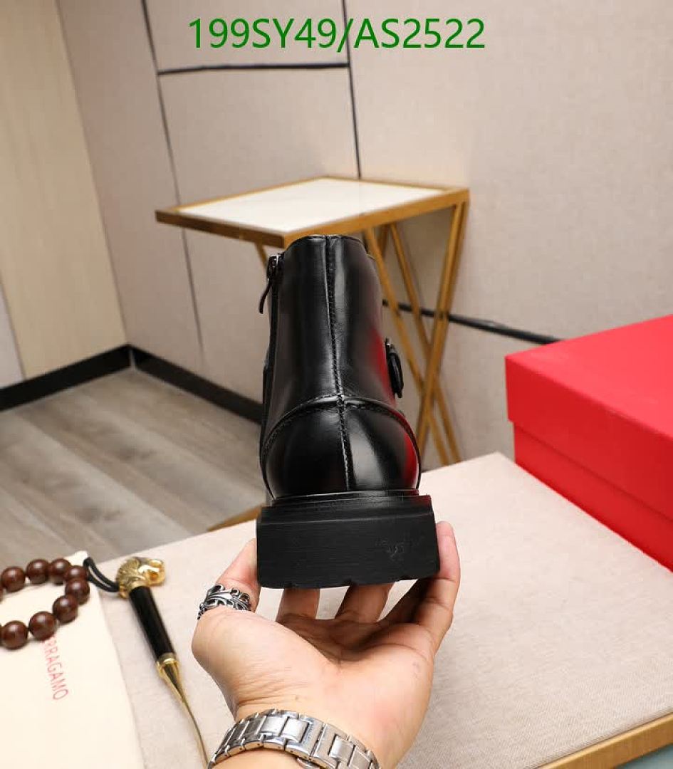 Ferragamo-Men shoes Code: AS2522 $: 199USD