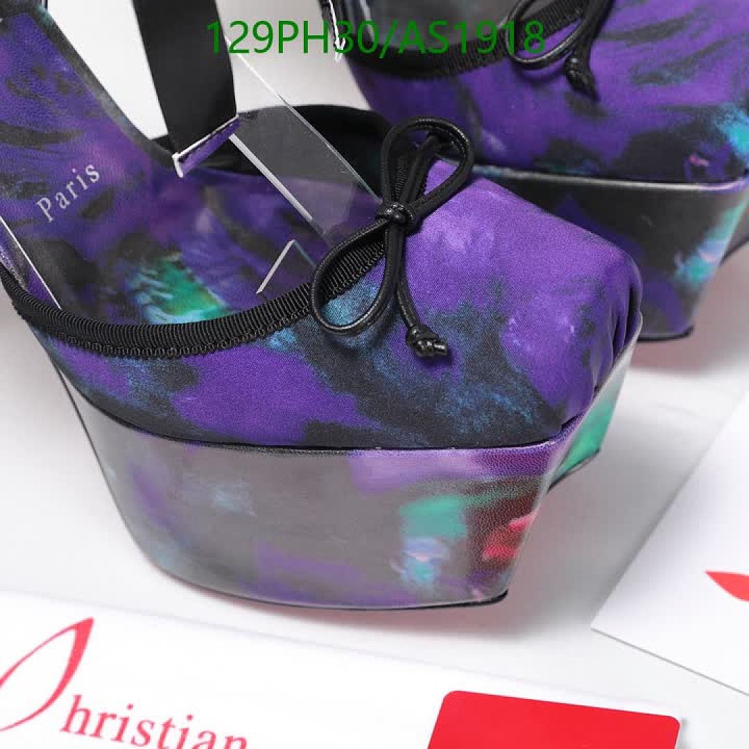 Christian Louboutin-Women Shoes Code: AS1918 $: 129USD