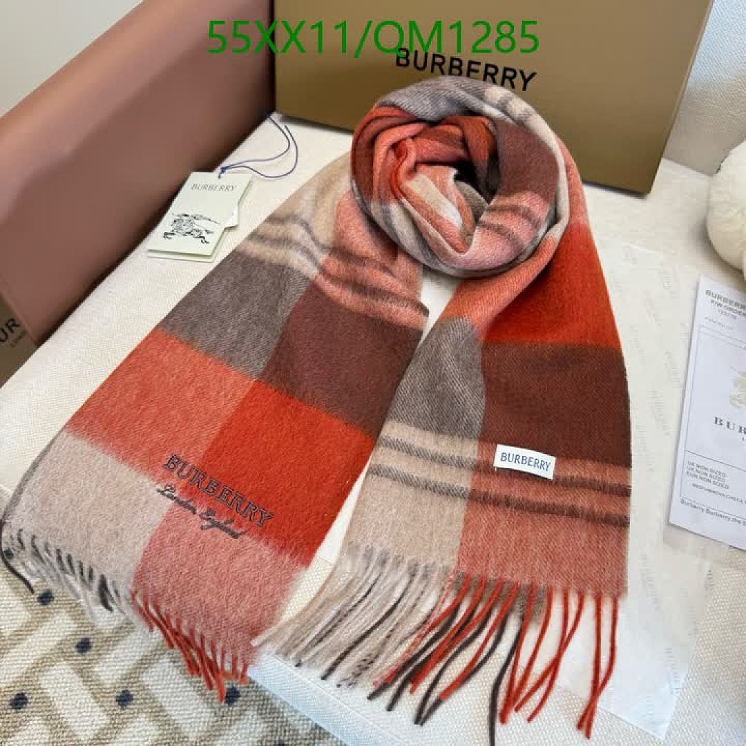 Burberry-Scarves Code: QM1285 $: 55USD