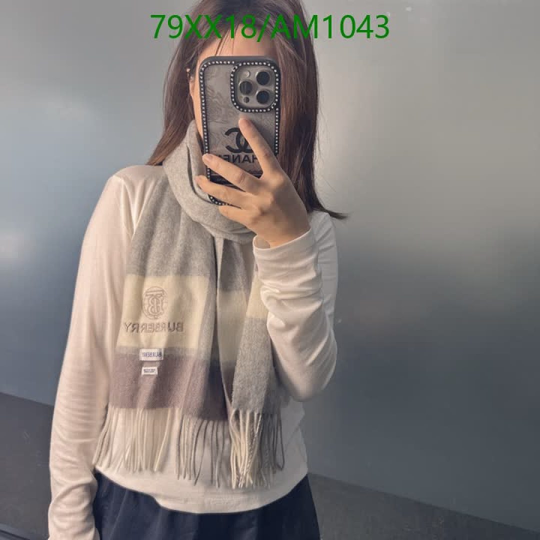 Burberry-Scarves Code: AM1043 $: 79USD