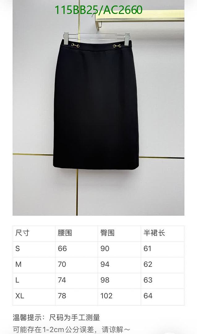 Gucci-Clothing Code: AC2660 $: 115USD