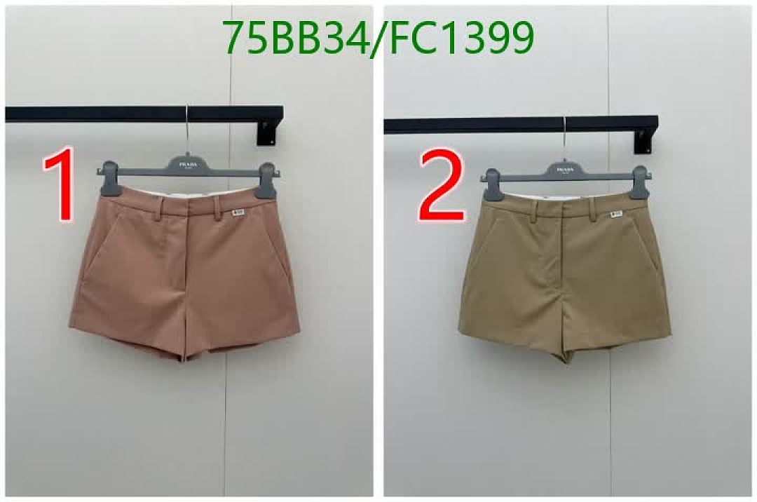 Prada-Clothing Code: FC1399 $: 75USD
