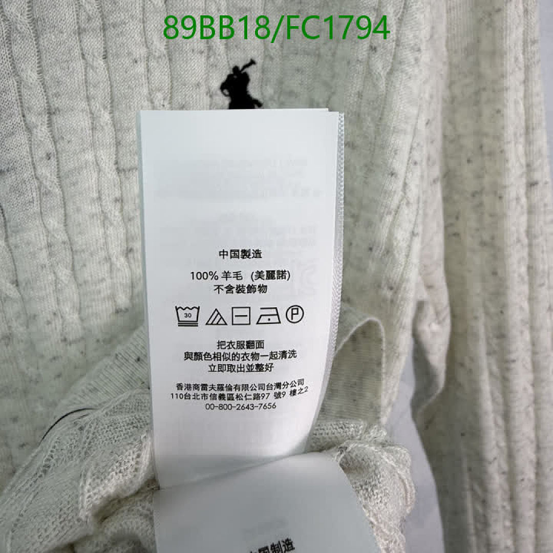 Ralph Lauren-Clothing Code: FC1794 $: 89USD