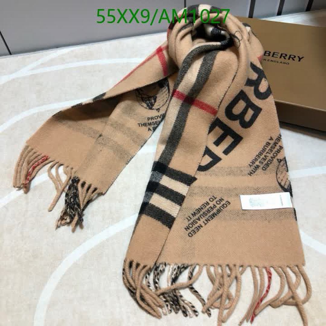 Burberry-Scarves Code: AM1027 $: 55USD