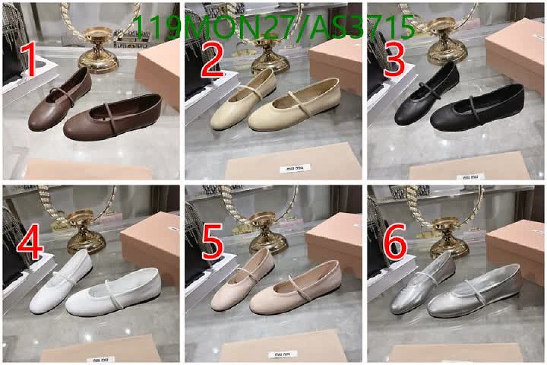 Miu Miu-Women Shoes Code: AS3715 $: 119USD