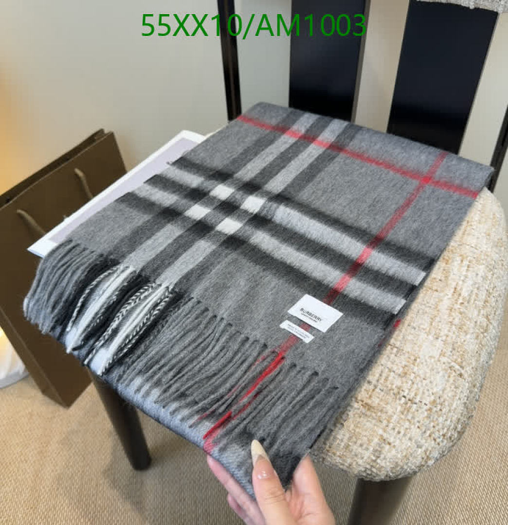 Burberry-Scarves Code: AM1003 $: 55USD