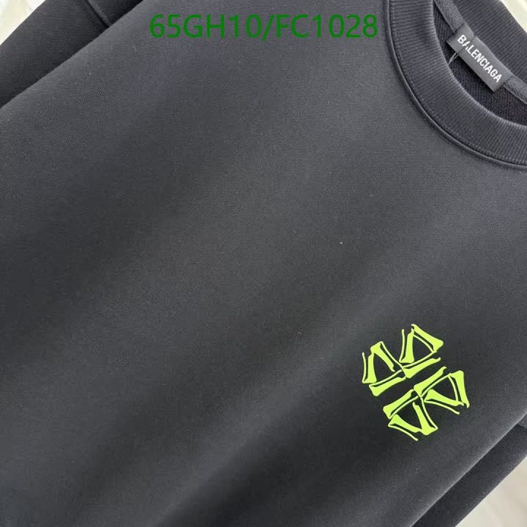 Balenciaga-Clothing Code: FC1028 $: 65USD