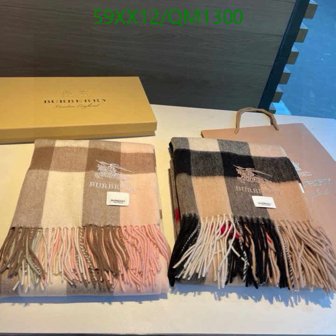 Burberry-Scarves Code: QM1300 $: 59USD