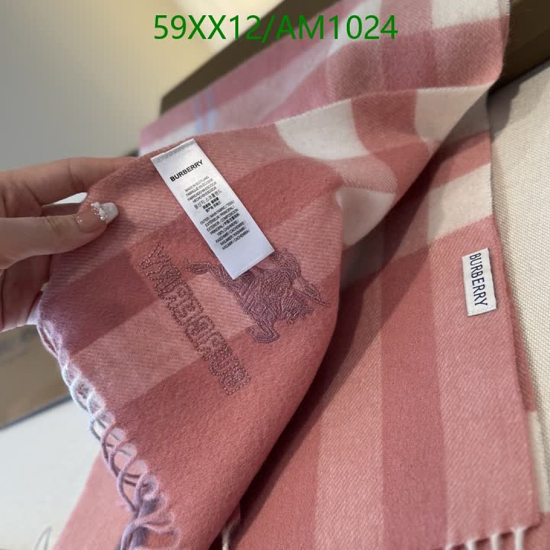 Burberry-Scarves Code: AM1024 $: 59USD