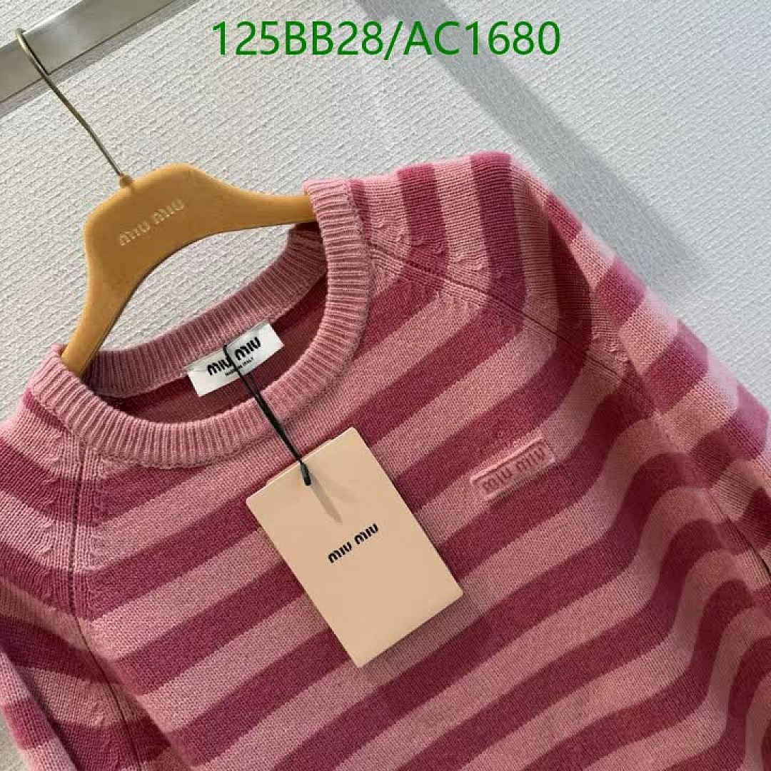 Miu Miu-Clothing Code: AC1680 $: 125USD