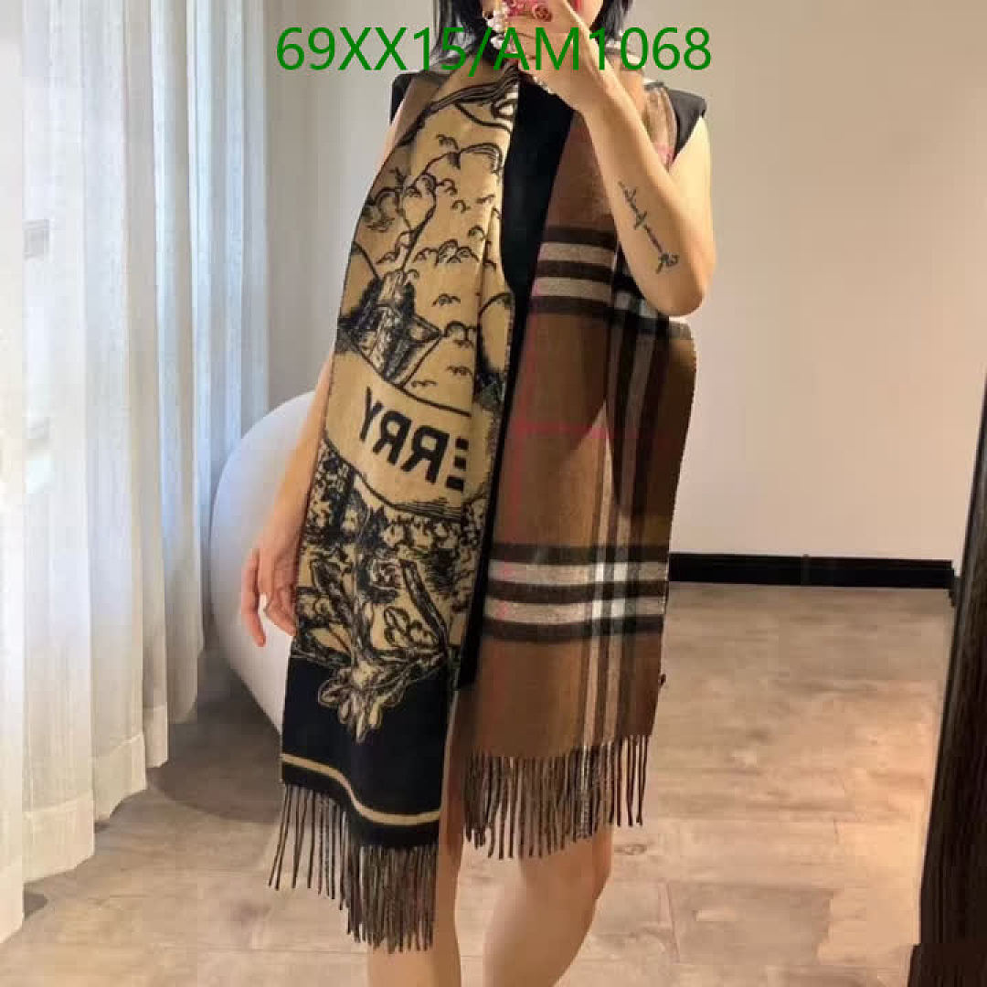 Burberry-Scarves Code: AM1068 $: 69USD