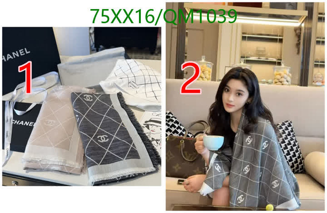Chanel-Scarves Code: QM1039 $: 75USD