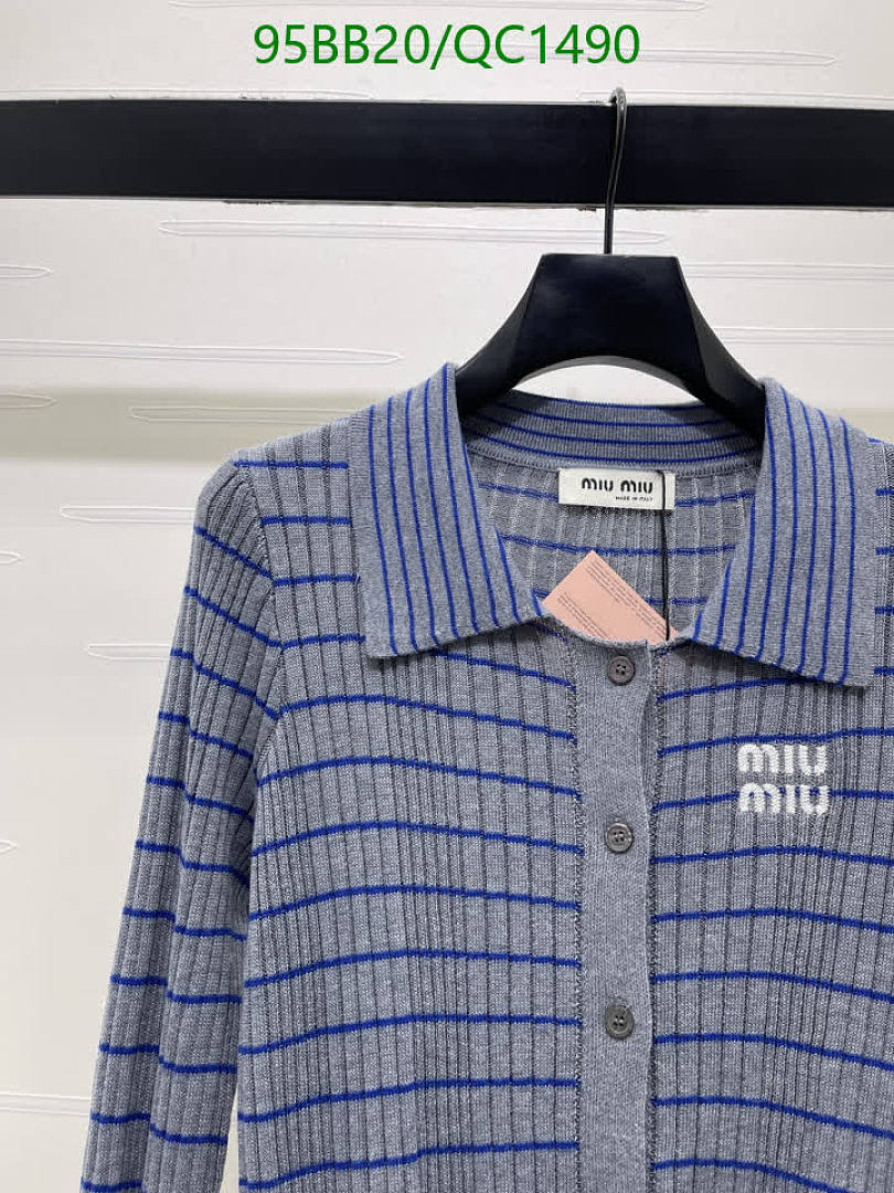 Miu Miu-Clothing Code: QC1490 $: 95USD